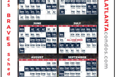 2025 Atlanta Braves Schedule